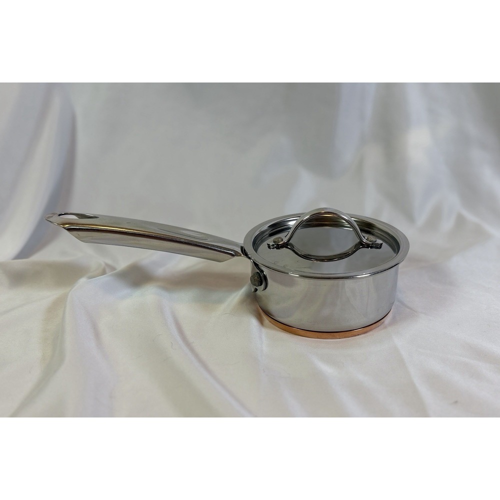 Martha Stewart Everyday 1/2 Quart Stainless Steel Sauce Pan/Pot and lid